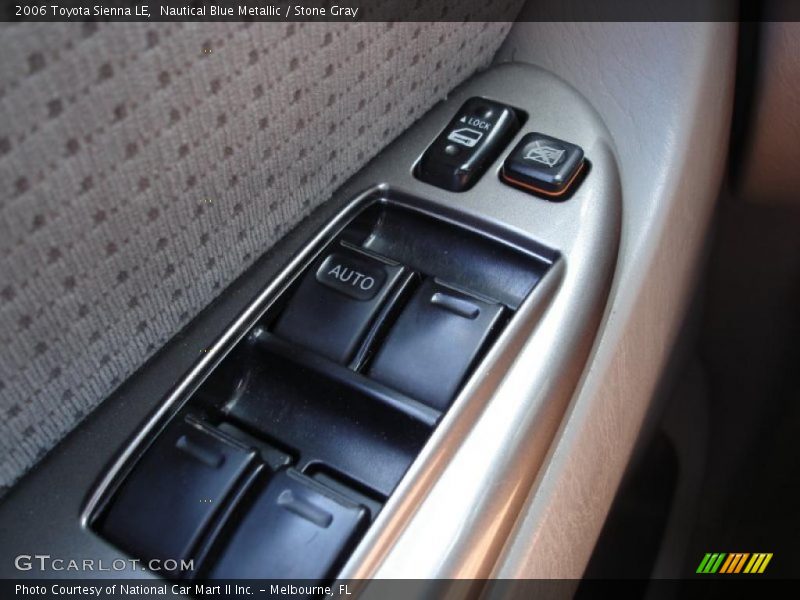 Nautical Blue Metallic / Stone Gray 2006 Toyota Sienna LE