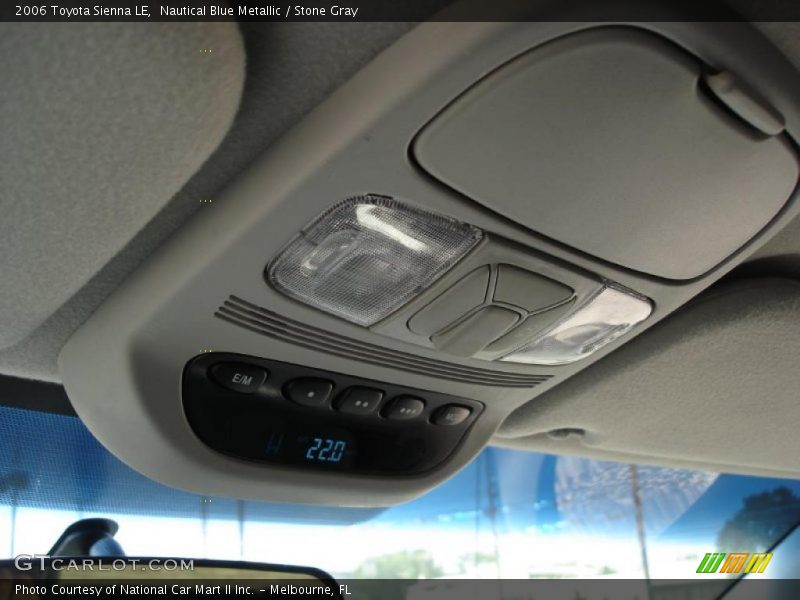 Nautical Blue Metallic / Stone Gray 2006 Toyota Sienna LE