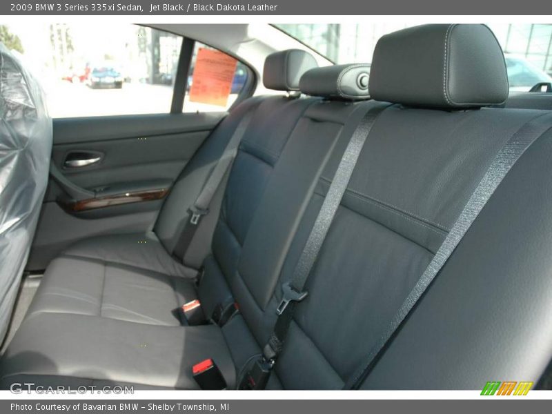 Jet Black / Black Dakota Leather 2009 BMW 3 Series 335xi Sedan
