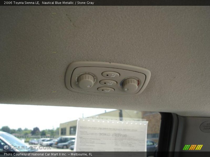 Nautical Blue Metallic / Stone Gray 2006 Toyota Sienna LE