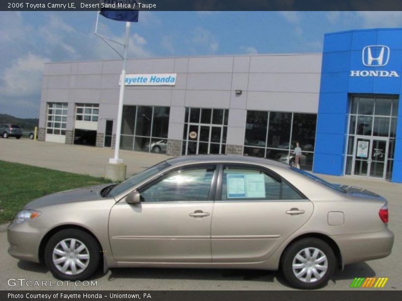 Desert Sand Mica / Taupe 2006 Toyota Camry LE