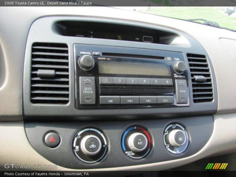 Desert Sand Mica / Taupe 2006 Toyota Camry LE