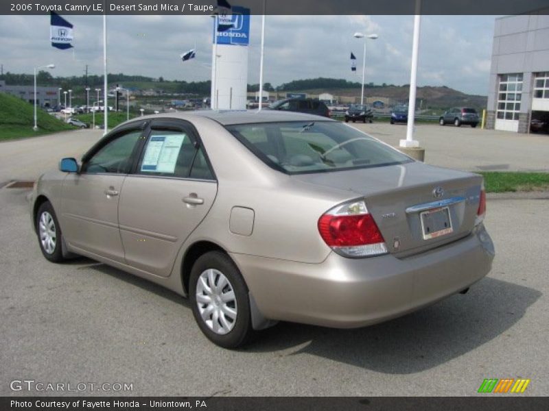 Desert Sand Mica / Taupe 2006 Toyota Camry LE