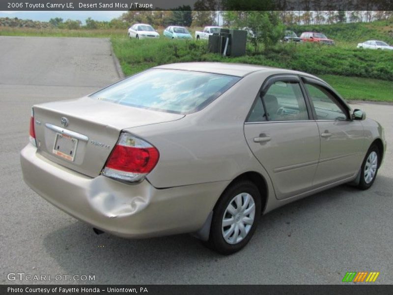 Desert Sand Mica / Taupe 2006 Toyota Camry LE