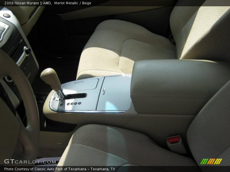 Merlot Metallic / Beige 2009 Nissan Murano S AWD