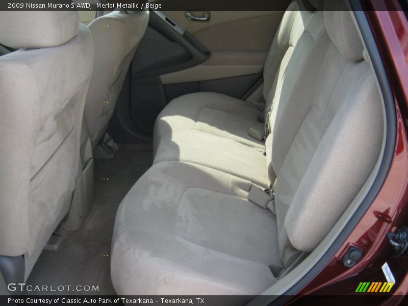 Merlot Metallic / Beige 2009 Nissan Murano S AWD