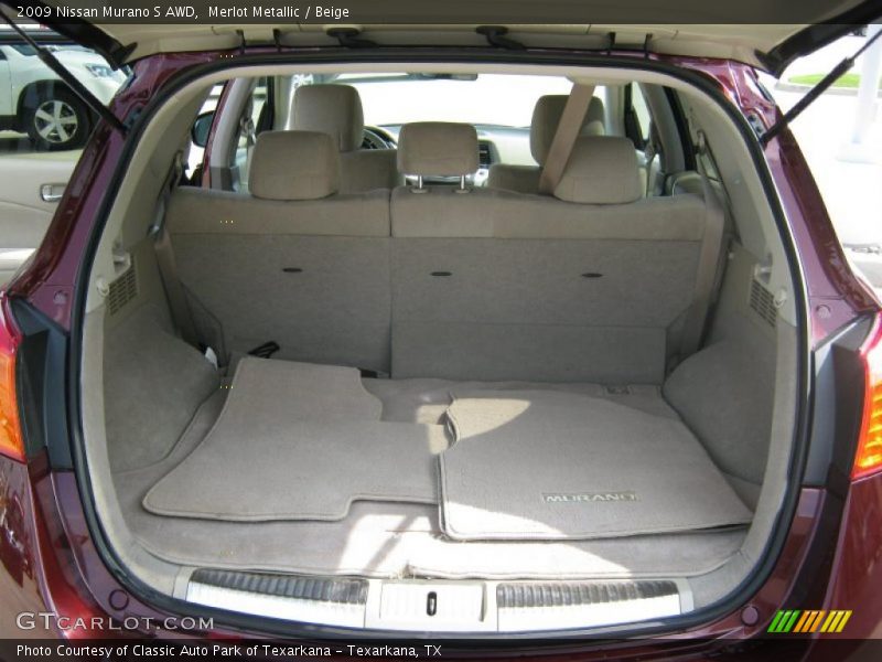 Merlot Metallic / Beige 2009 Nissan Murano S AWD