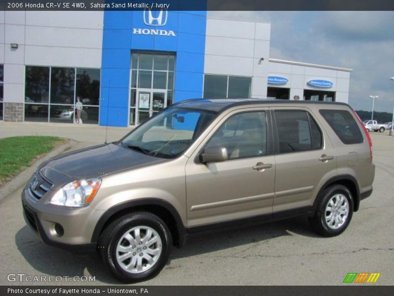 Sahara Sand Metallic / Ivory 2006 Honda CR-V SE 4WD