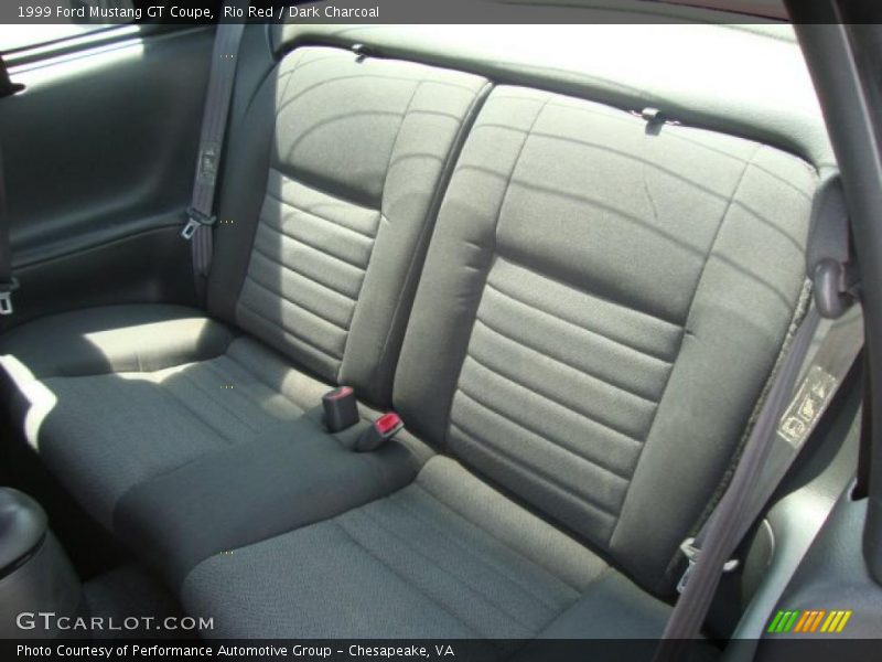 Rio Red / Dark Charcoal 1999 Ford Mustang GT Coupe