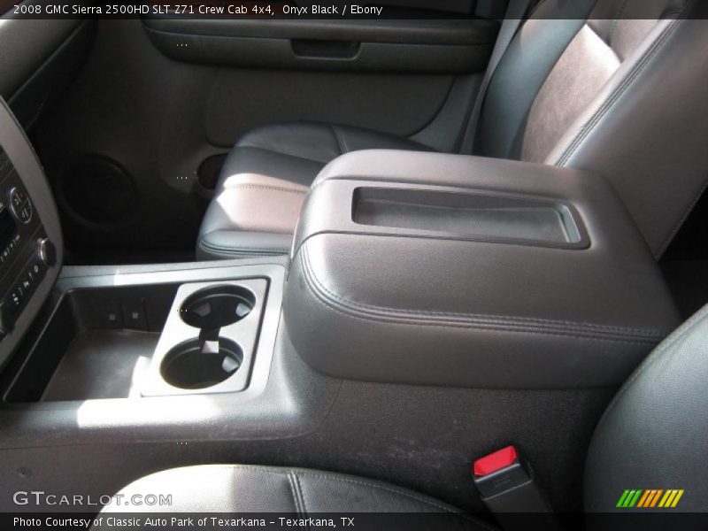 Onyx Black / Ebony 2008 GMC Sierra 2500HD SLT Z71 Crew Cab 4x4