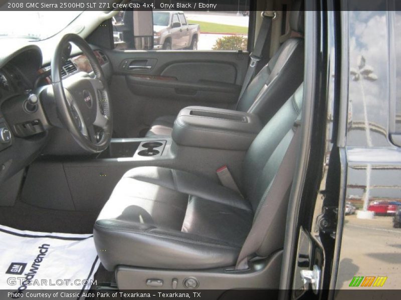 Onyx Black / Ebony 2008 GMC Sierra 2500HD SLT Z71 Crew Cab 4x4