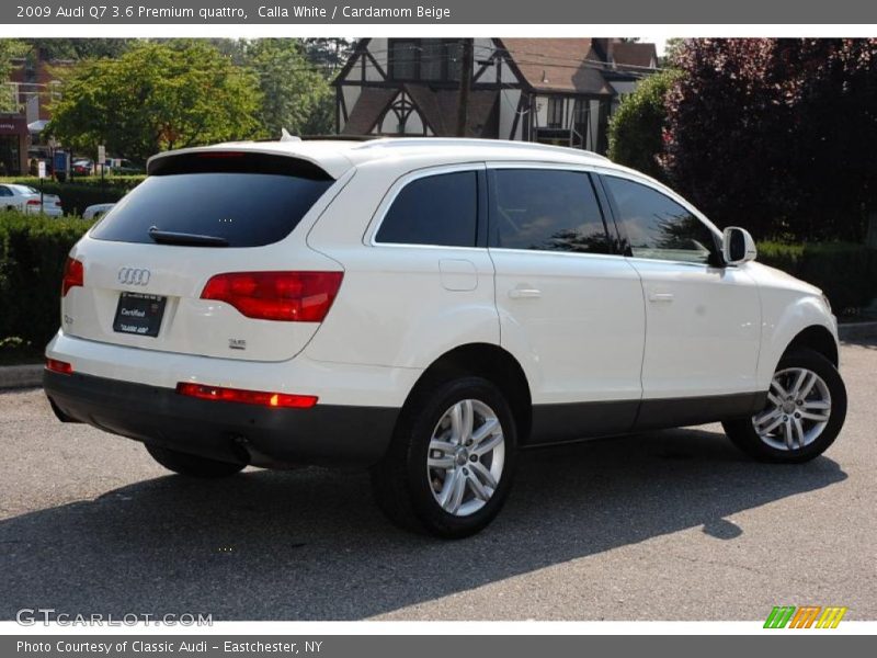 Calla White / Cardamom Beige 2009 Audi Q7 3.6 Premium quattro