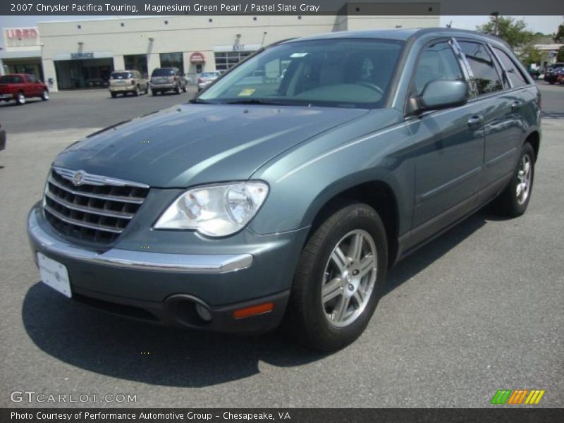 Magnesium Green Pearl / Pastel Slate Gray 2007 Chrysler Pacifica Touring