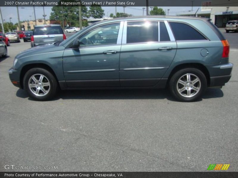 Magnesium Green Pearl / Pastel Slate Gray 2007 Chrysler Pacifica Touring