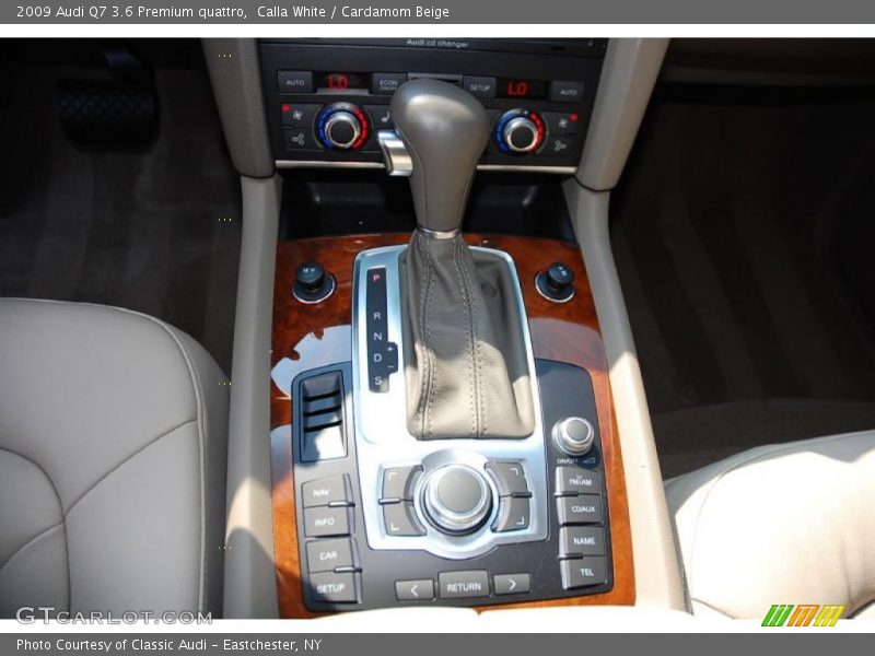 Calla White / Cardamom Beige 2009 Audi Q7 3.6 Premium quattro