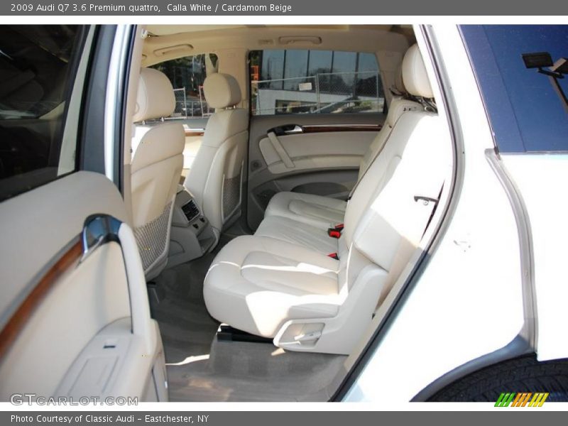 Calla White / Cardamom Beige 2009 Audi Q7 3.6 Premium quattro