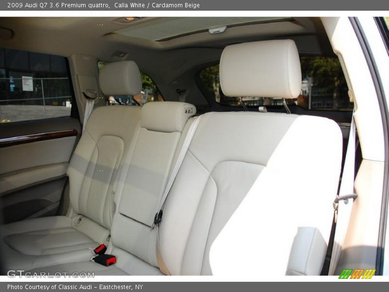 Calla White / Cardamom Beige 2009 Audi Q7 3.6 Premium quattro
