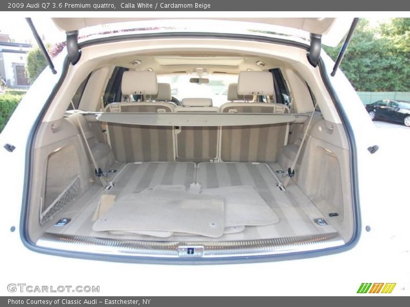 Calla White / Cardamom Beige 2009 Audi Q7 3.6 Premium quattro