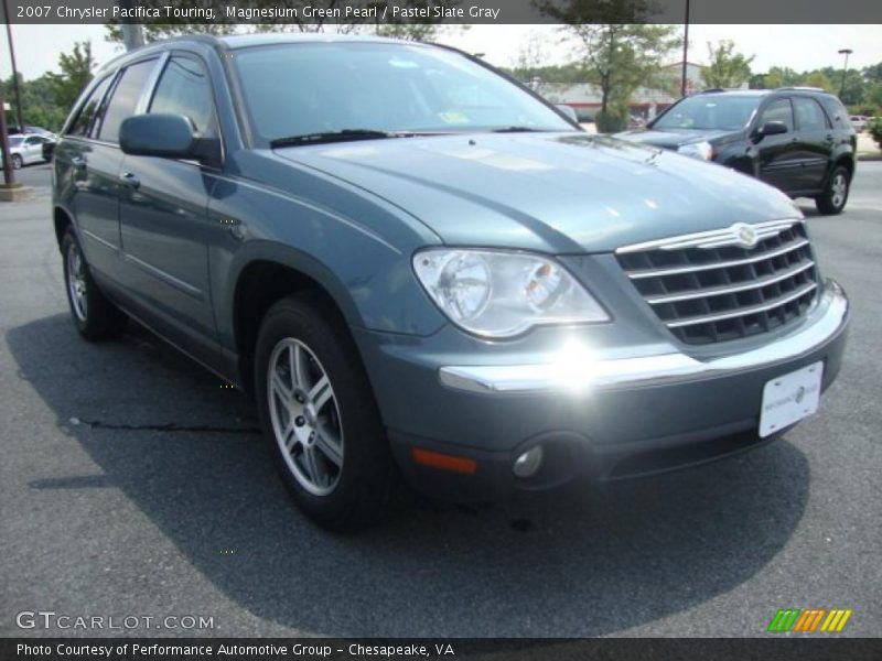 Magnesium Green Pearl / Pastel Slate Gray 2007 Chrysler Pacifica Touring