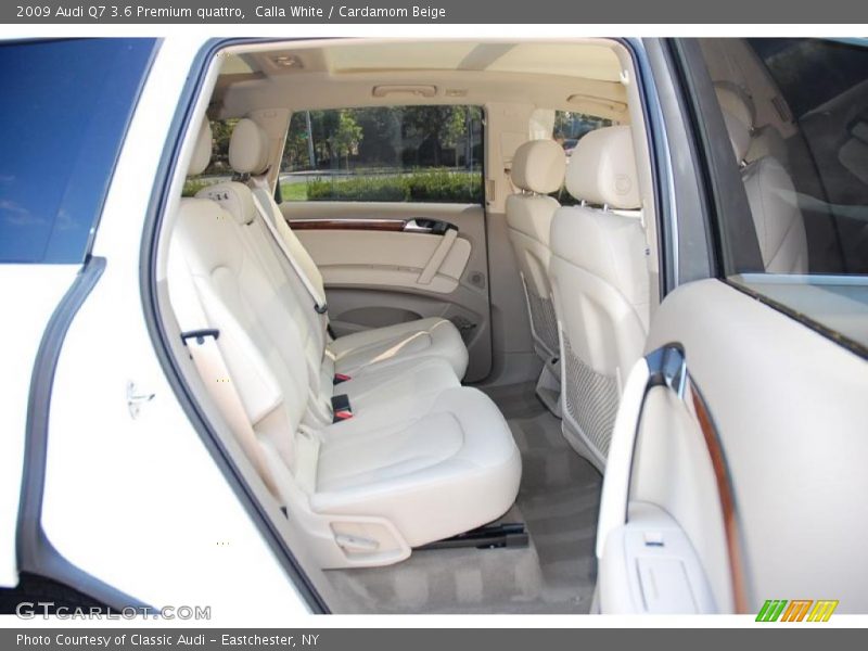 Calla White / Cardamom Beige 2009 Audi Q7 3.6 Premium quattro