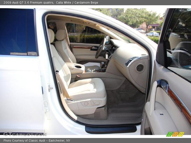Calla White / Cardamom Beige 2009 Audi Q7 3.6 Premium quattro