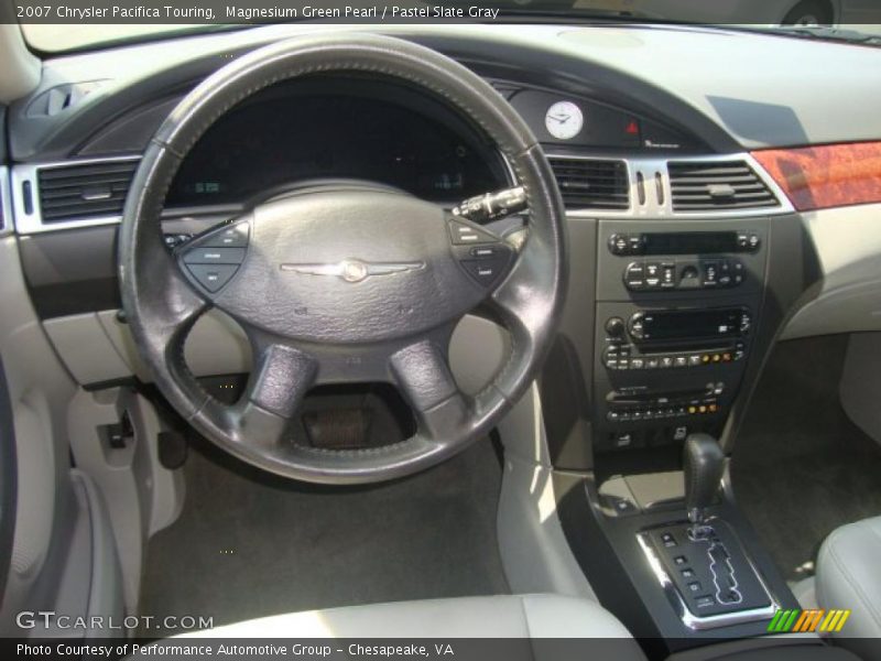 Magnesium Green Pearl / Pastel Slate Gray 2007 Chrysler Pacifica Touring