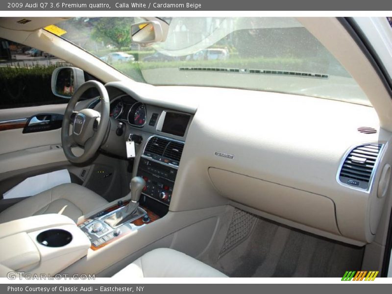 Calla White / Cardamom Beige 2009 Audi Q7 3.6 Premium quattro