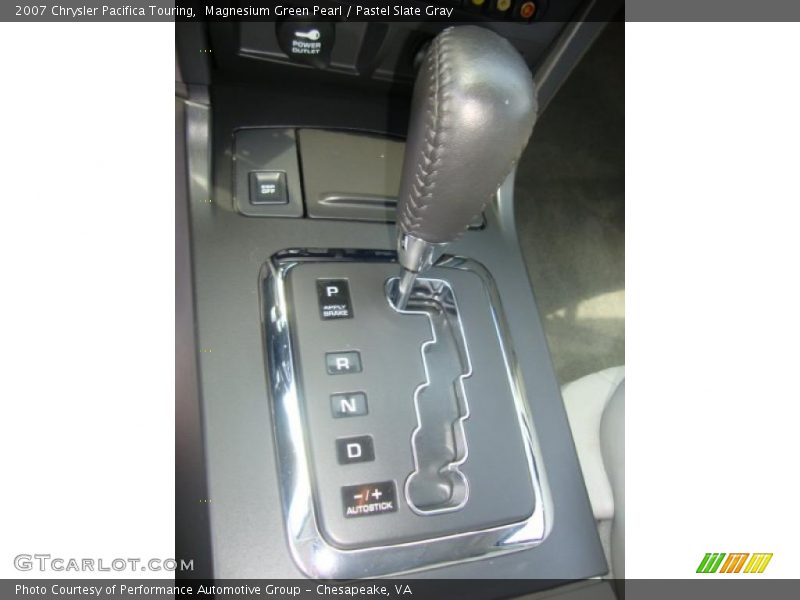 Magnesium Green Pearl / Pastel Slate Gray 2007 Chrysler Pacifica Touring