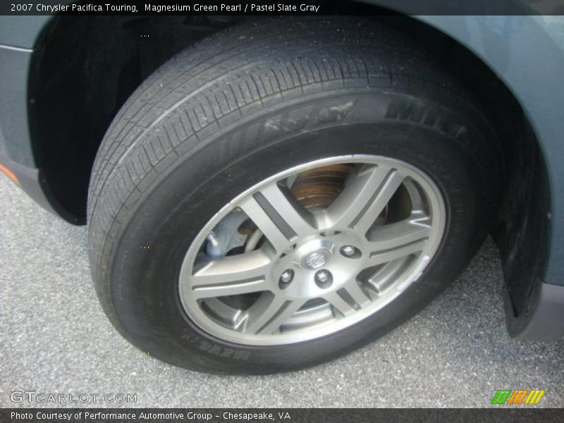 Magnesium Green Pearl / Pastel Slate Gray 2007 Chrysler Pacifica Touring