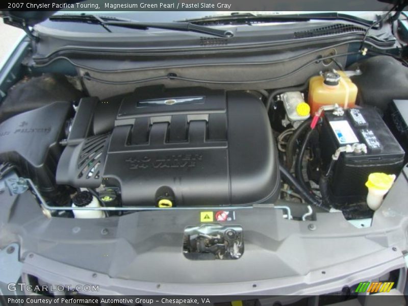 Magnesium Green Pearl / Pastel Slate Gray 2007 Chrysler Pacifica Touring