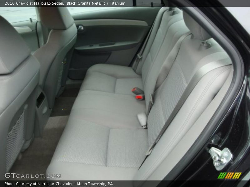 Black Granite Metallic / Titanium 2010 Chevrolet Malibu LS Sedan
