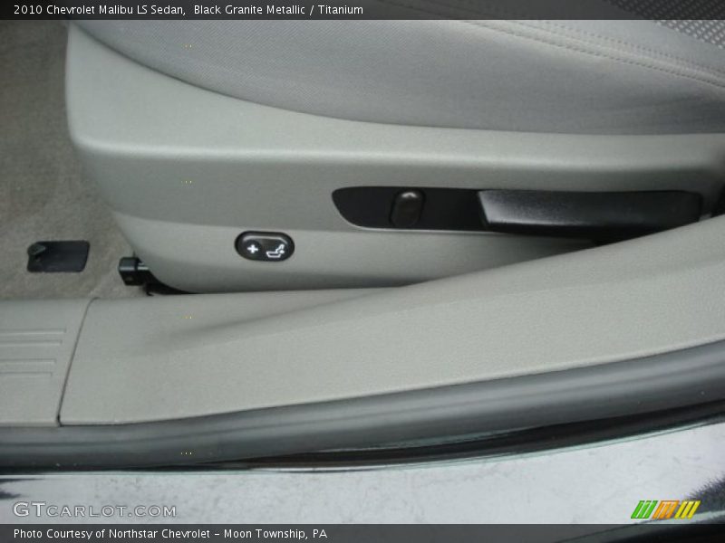 Black Granite Metallic / Titanium 2010 Chevrolet Malibu LS Sedan