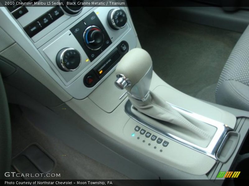Black Granite Metallic / Titanium 2010 Chevrolet Malibu LS Sedan