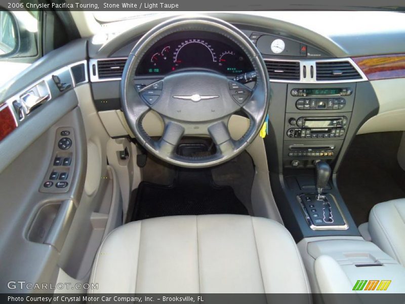 Stone White / Light Taupe 2006 Chrysler Pacifica Touring