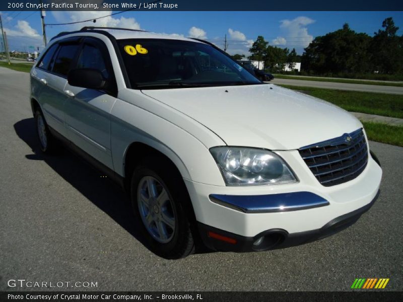 Stone White / Light Taupe 2006 Chrysler Pacifica Touring