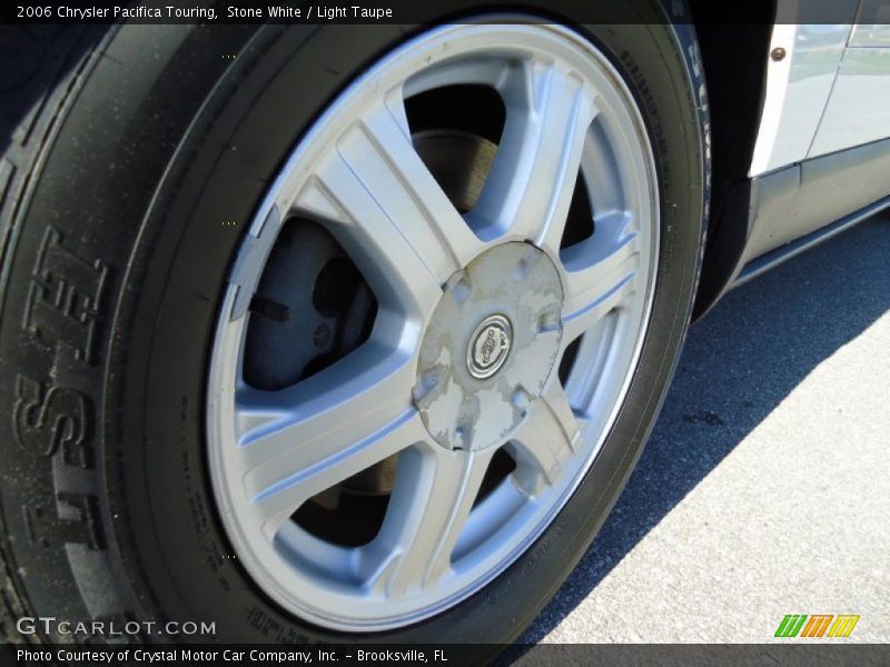 Stone White / Light Taupe 2006 Chrysler Pacifica Touring