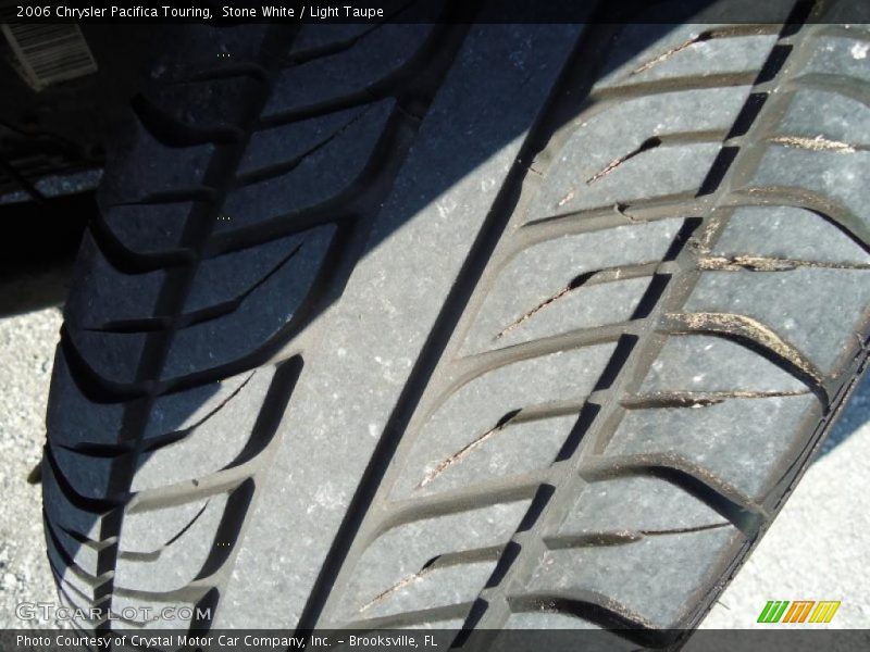Stone White / Light Taupe 2006 Chrysler Pacifica Touring
