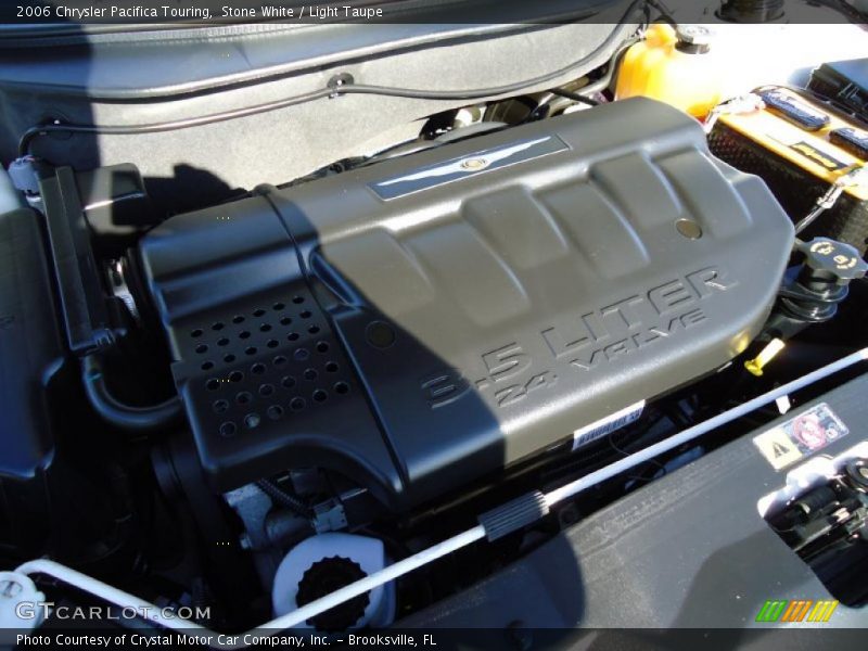 Stone White / Light Taupe 2006 Chrysler Pacifica Touring