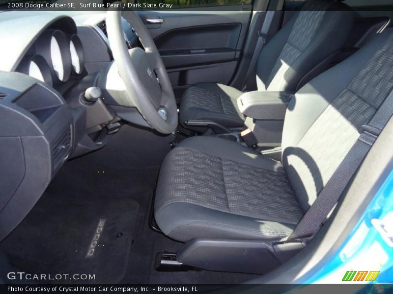 Surf Blue Pearl / Dark Slate Gray 2008 Dodge Caliber SE