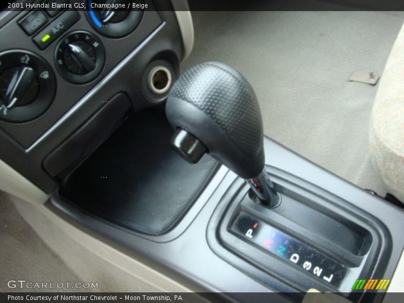 Champagne / Beige 2001 Hyundai Elantra GLS