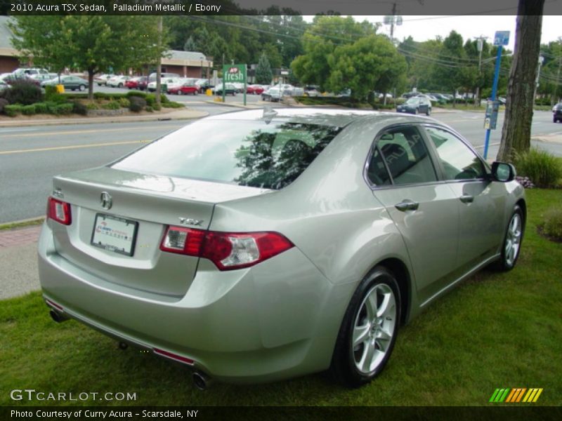 Palladium Metallic / Ebony 2010 Acura TSX Sedan