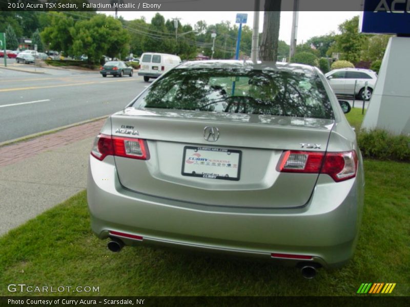 Palladium Metallic / Ebony 2010 Acura TSX Sedan