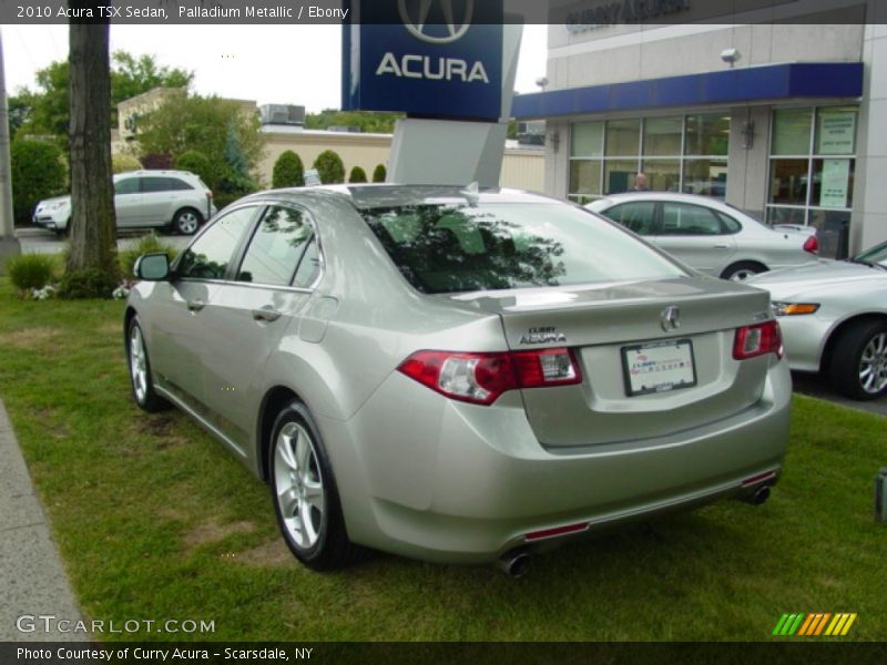Palladium Metallic / Ebony 2010 Acura TSX Sedan
