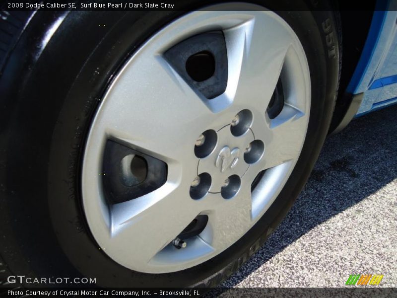 Surf Blue Pearl / Dark Slate Gray 2008 Dodge Caliber SE