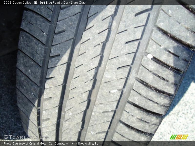 Surf Blue Pearl / Dark Slate Gray 2008 Dodge Caliber SE