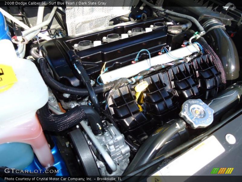 Surf Blue Pearl / Dark Slate Gray 2008 Dodge Caliber SE