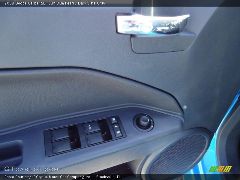 Surf Blue Pearl / Dark Slate Gray 2008 Dodge Caliber SE