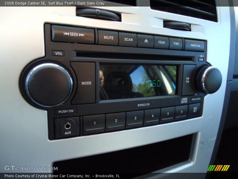 Surf Blue Pearl / Dark Slate Gray 2008 Dodge Caliber SE