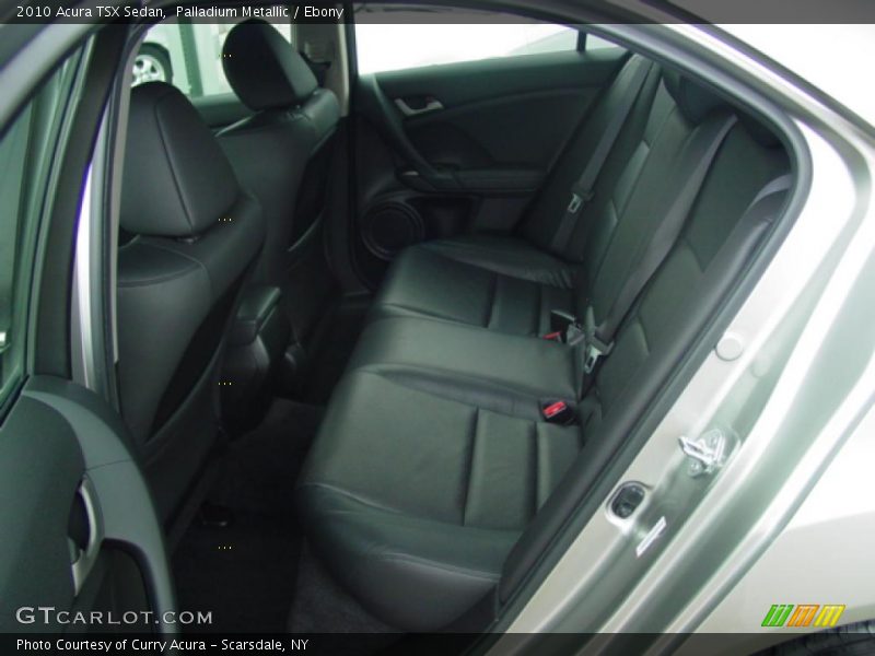 Palladium Metallic / Ebony 2010 Acura TSX Sedan