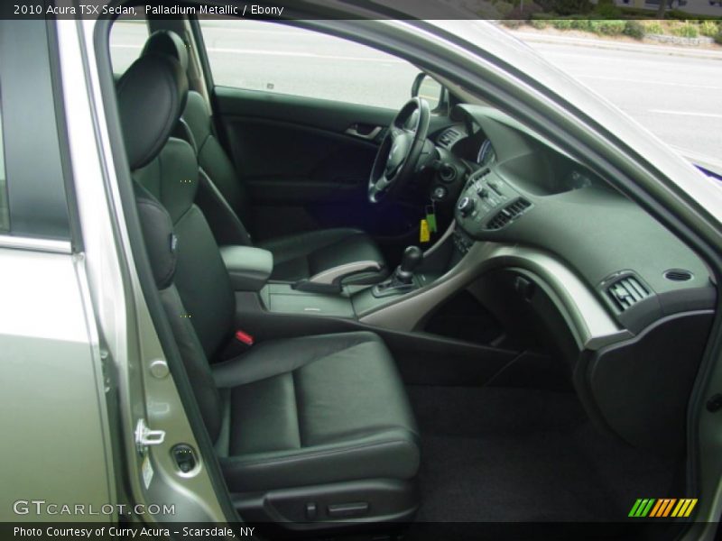 Palladium Metallic / Ebony 2010 Acura TSX Sedan